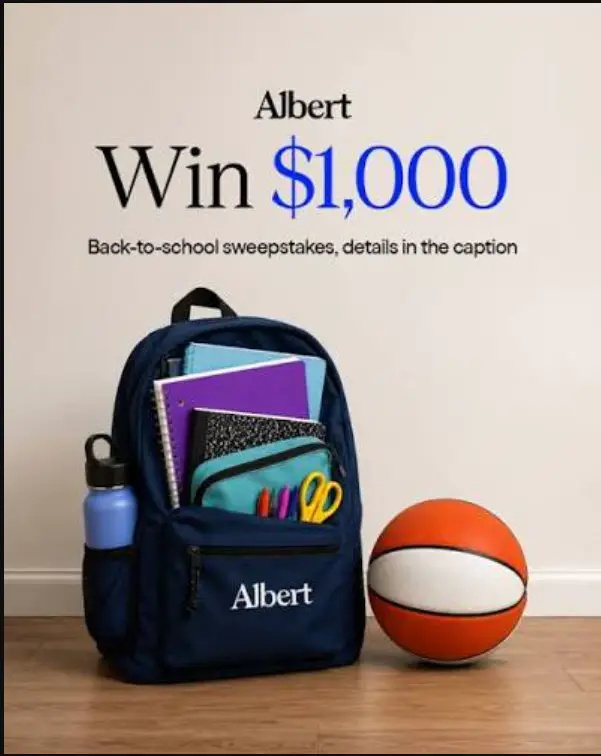 Albert Back-to-School Sweepstakes – Win 1 Year of Albert Genius, $1,000 Cash + More (10 Winners)