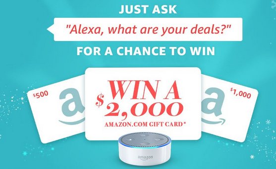 Alexa Voice Shopping Giveaway!