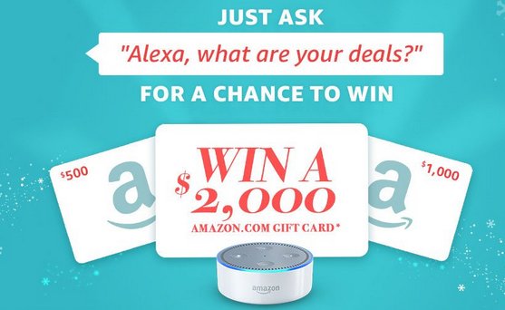 Alexa Voice Shopping Giveaway!