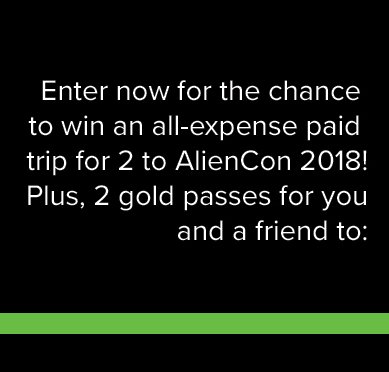 Aliencon Galactic Sweepstakes