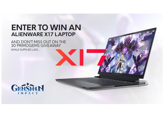Alienware Laptop Giveaway - Win An Alienware x17 Gaming Laptop