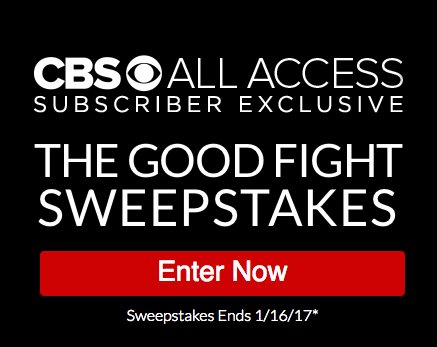 All Access Good Fight Sweepstakes
