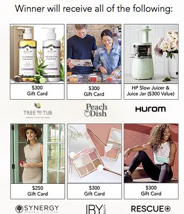 All Natural Giveaway