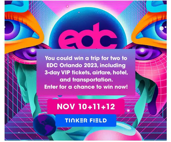 Allegiant 2023 Orlando Festival Flyaway Sweepstakes - Win A Trip For Two To The EDC Orlando Festival