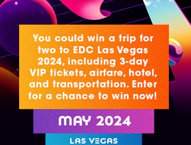 Allegiant Air Las Vegas EDC Festival Flyaway Sweepstakes - Win A $5,000 Trip For 2 To Vegas For The EDC Music Festival