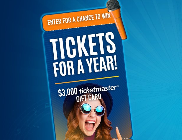Allegiant Tickets For A Year Sweepstakes - Win A $3,000 Ticketmaster Gift Card
