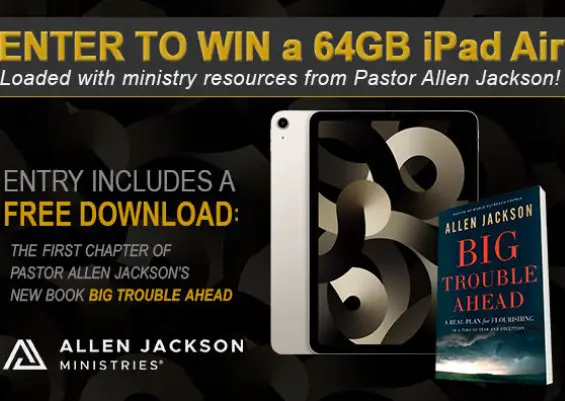 Allen Jackson Ministries Resources Giveaway - Win A 64GB Apple iPad