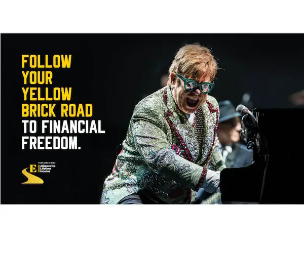 Alliance For Lifetime Income 2023 Farewell Yellow Brick Road Tour Sweepstakes - Win A Trip For 2 To See Elton John Live In Concert
