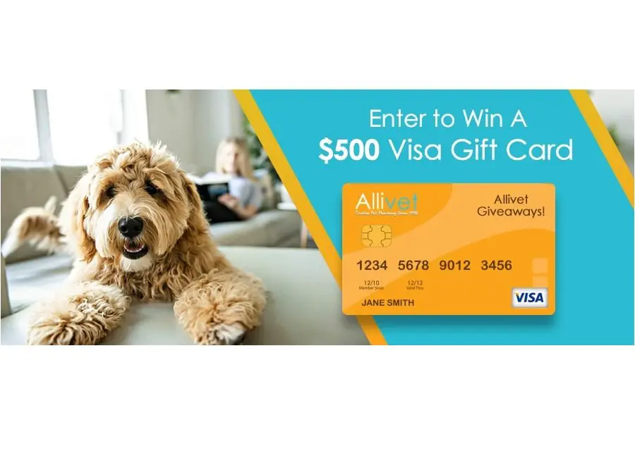 Allivet Visa Gift Card Giveaway - Win a $500 Prepaid Gift Card
