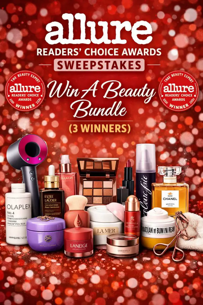 Allure’s Readers’ Choice Awards Sweepstakes – Win A Beauty Bundle (3 Winners)
