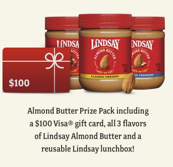 Almond Butter and Jelly Sweepstakes