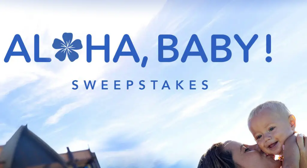 Aloha, Baby! A Disney Sweepstakes to Enter!