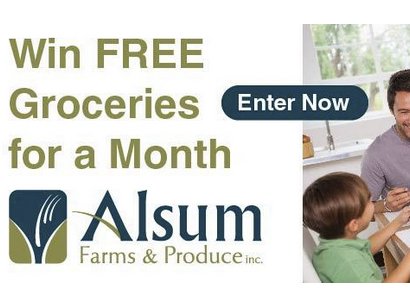 Alsum Farms Groceries For A Month Sweepstakes