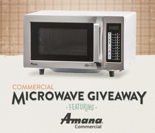 Amana Microwave Giveaway