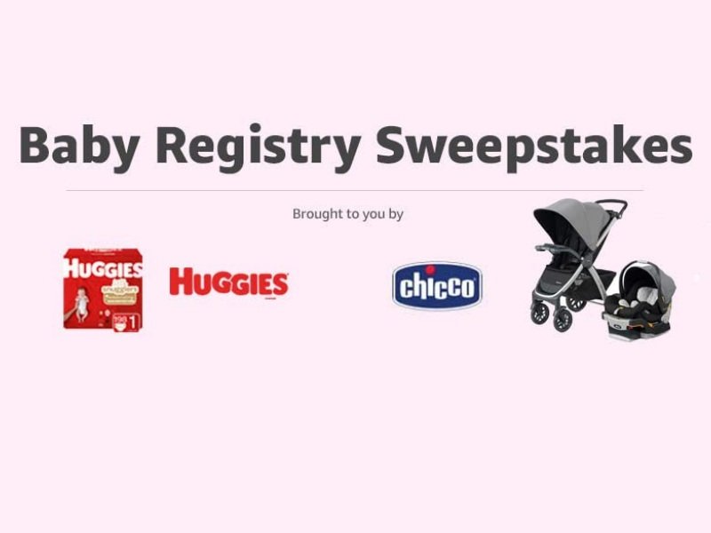 Amazon Baby Registry  Sweepstakes - Win a $2,500 Amazon Gift Card