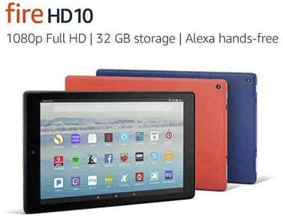 Amazon Fire Tablet HD 10 Giveaway