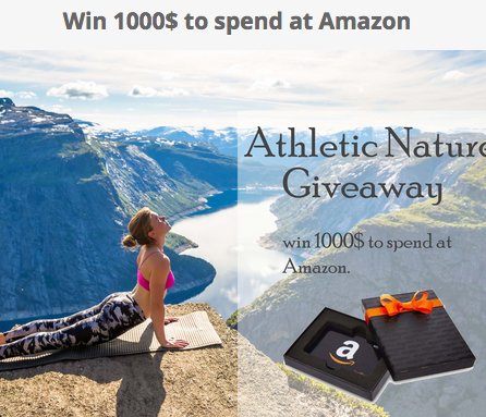 5 Ways to Enter, Amazon Gift Card Giveaway