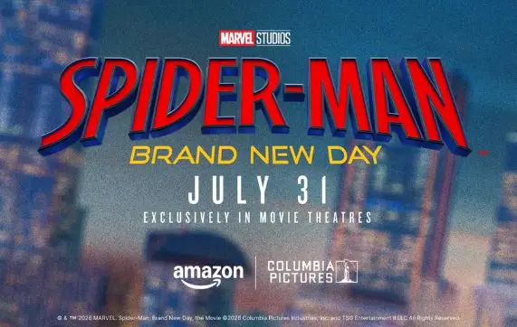 Amazon Spider-Man: Brand New Day Premiere Sweepstakes – Win a Trip for 2 to LA for Spider-Man: Brand New Day Premiere