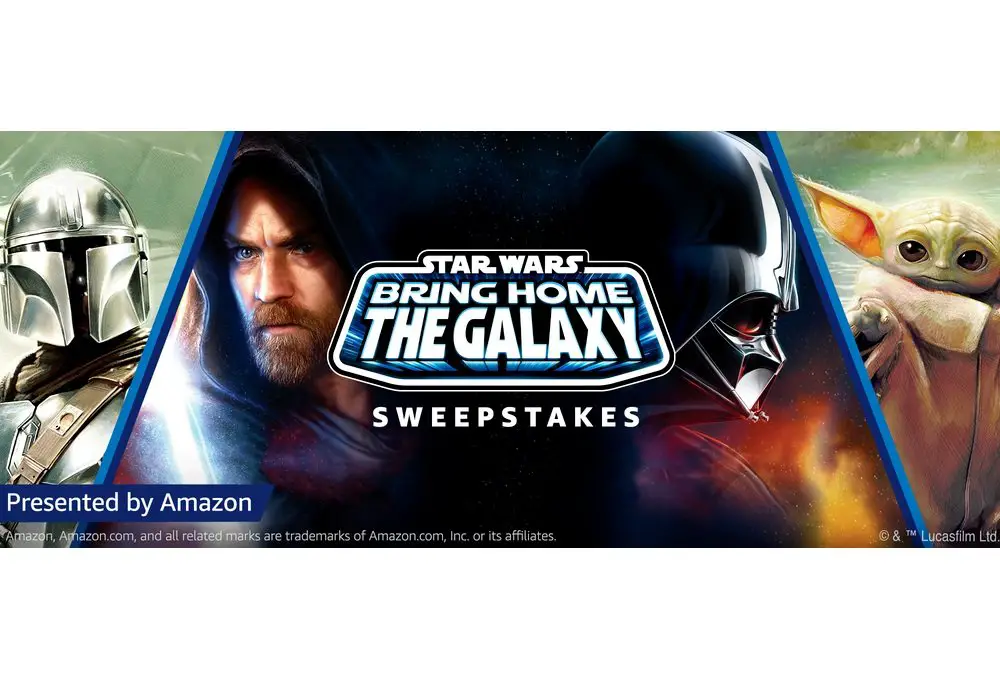 Amazon Star Wars Bring Home The Galaxy Sweepstakes - Win An Amazon Fire Tablet, Toys & Star Wars Merch