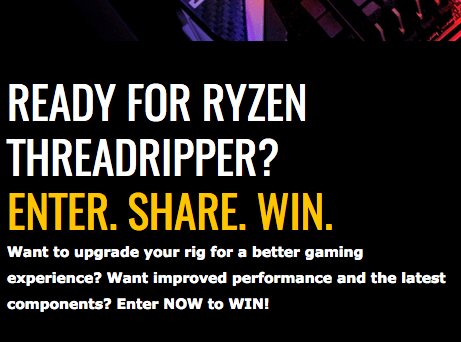 AMD Threadripper X399 RIG Giveaway
