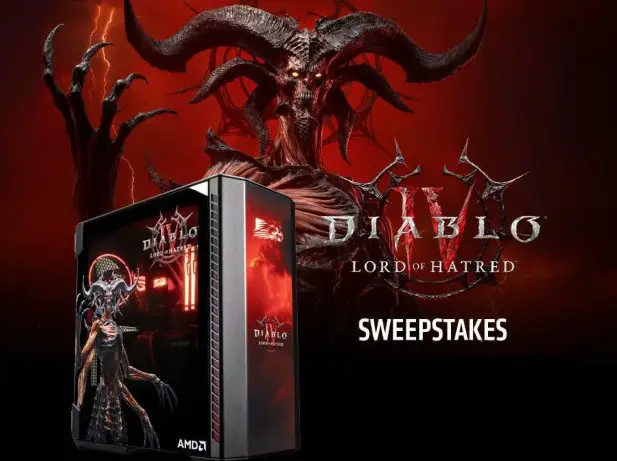 AMD x Diablo IV “Lord of Hatred” Sweepstakes - Win a $5000 Gaming PC