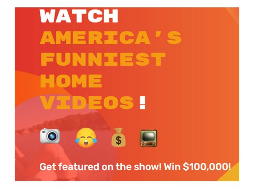 America's Funniest Home Videos Summer Sweepstakes 2023 - Win Up To $100,000 Cash