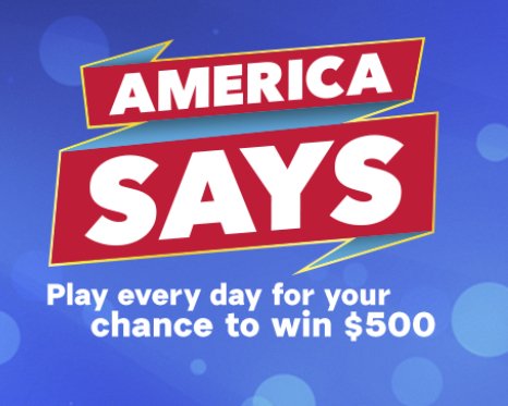 America Says Sweepstakes