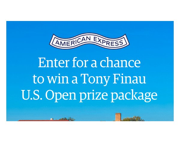 American Express Travel Related Services Company US Open Golf Sweepstakes - Win Golf Gear & More (5 Winners)