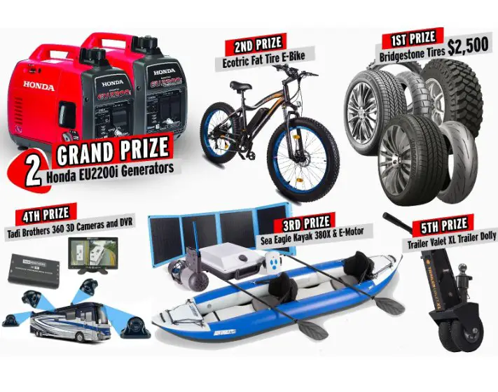 American Honda Skyway To Highway 2023 Mega Summer Sweepstakes - Win Two Generators, An EBike And More