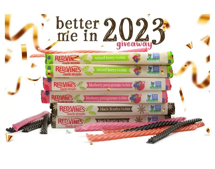 American Licorice Better Me in ‘23 Sweepstakes - Win 6 Trays Of Red Vines Licorice (23 Winners)