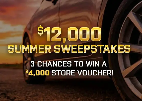 American Muscle “$12,000 Summer” Sweepstakes -$4,000 Car-Parts Shopping Spree; 3 Winners