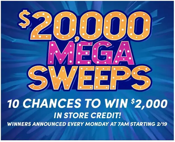 American Muscle 2024 Multi-Winner Mega Sweepstakes - Win A $2,000 Online Store Credit (10 Winners)