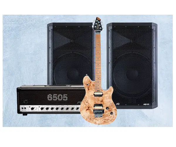 American Music Supply June 2023 Giveaway - Win A Peavey Electric Guitar With Amp & Powered Speakers
