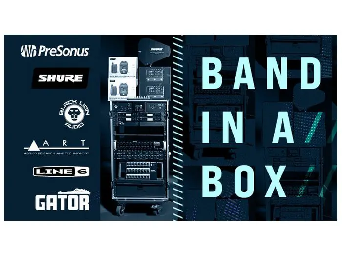 American Musical Supply Band In A Box Rig Giveaway - Win Electronic Band Gear Worth More Than $12,000