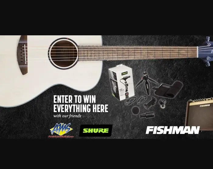 American Musical Supply Breedlove Discovery Giveaway - Win An Acoustic Guitar,  Amp & More
