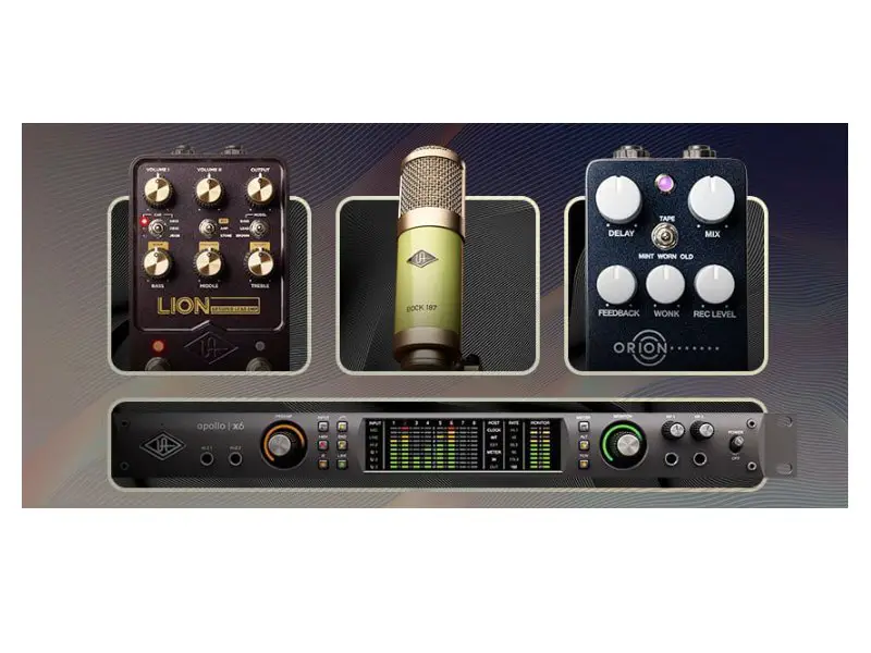 American Musical Supply February Giveaway - Win A Condenser, Audio Interface & 2 Pedals