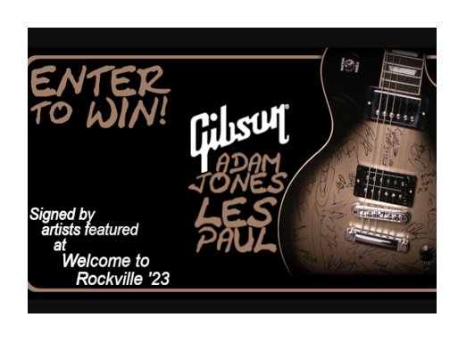 American Musical Supply Power Hour Les Paul Giveaway - Win A $3,000 Signed Gibson Adam Jones Standard Les Paul Guitar