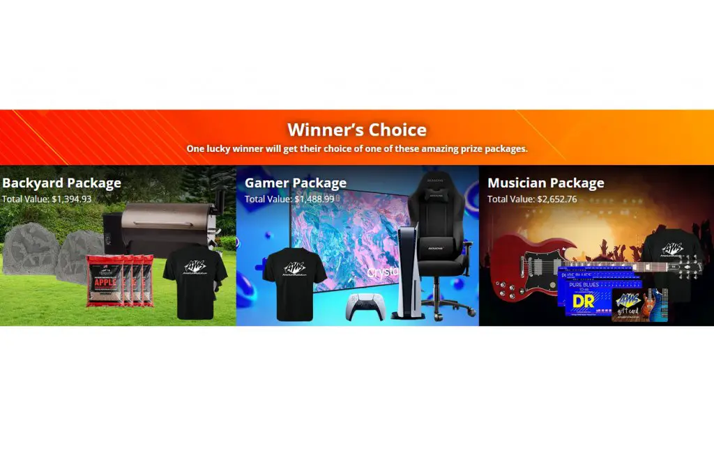 American Musical Supply September Giveaway - Win A Backyard, Game Or Musician Package