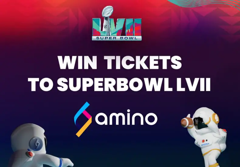 Amino - Washington Commanders 2023 Big Game Sweepstakes - Win A Trip For 2 To The Super Bowl