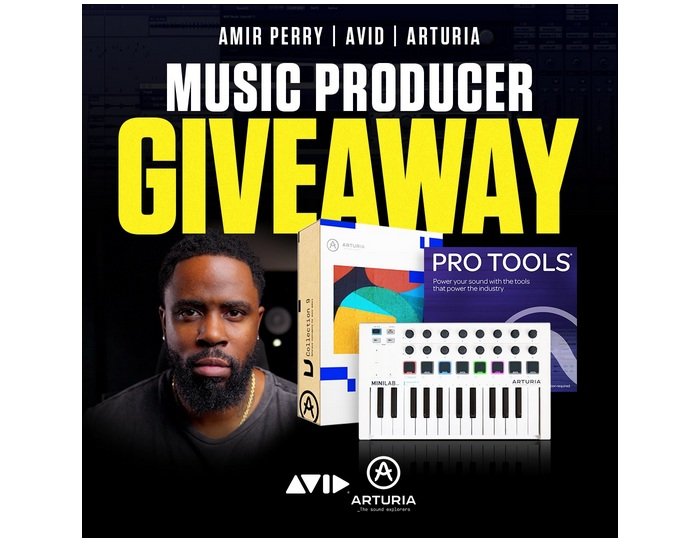 Amir Perry Music Producer Giveaway - Win an Arturia Minilab MKII and More