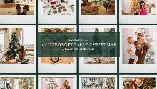 An Unforgettable Christmas Balsam Hill Photo Contest –$500, $300, $200 & $100 Gift Cards Up For Grabs (5 Winners)