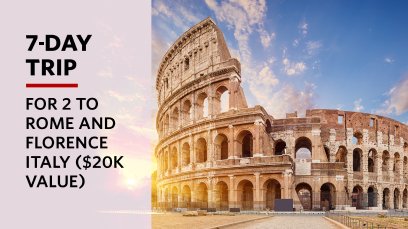 Angel Studios Solo Mio Trip Sweepstakes – Win An 8-Day Trip For 2 To Rome And Florence