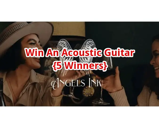 Angels Ink Jam With Karl Guitar Sweepstakes - Win An Acoustic Guitar (5 Winners)