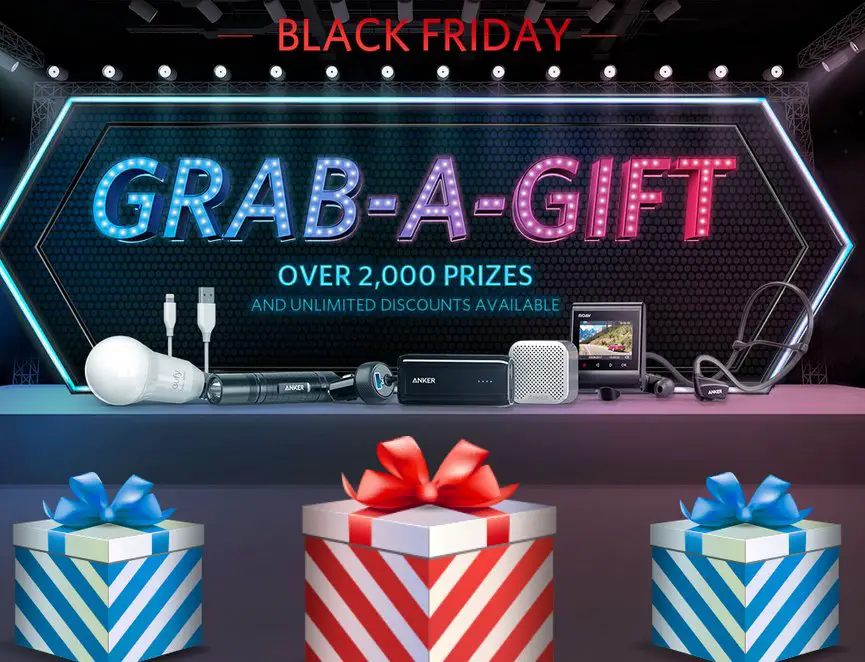 Anker Black Friday Grab-A-Gift