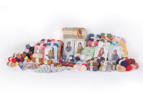 Annie's Creative Studio  Crochet and Knit Mega Giveaway Box – Win Over $3,000 In Yarn, Patterns, Tools & More