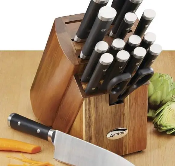 Anolon 17-Piece Japanese Knife Set Giveaway
