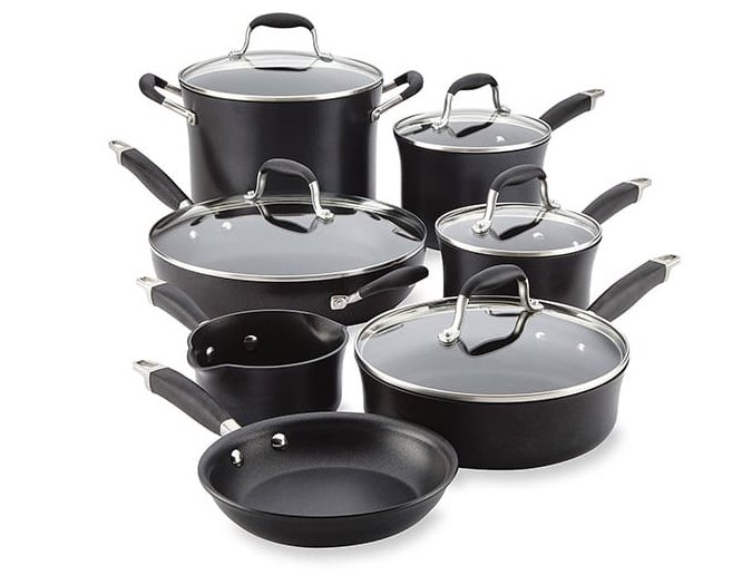 Anolon Advanced Onyx 12-Piece Nonstick Cookware Set Giveaway