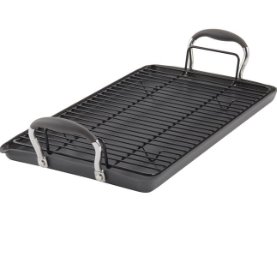 Anolon Double Burner Griddle with Rack Giveaway
