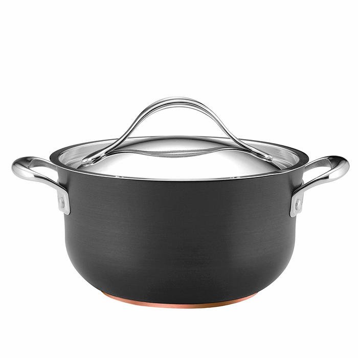 Anolon Nouvelle Copper Luxe 4 Qt. Covered Casserole