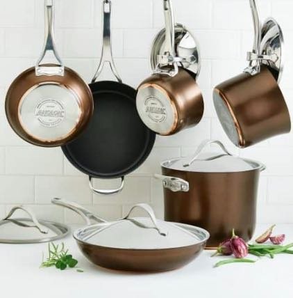 Anolon Nouvelle Copper Luxe Cookware